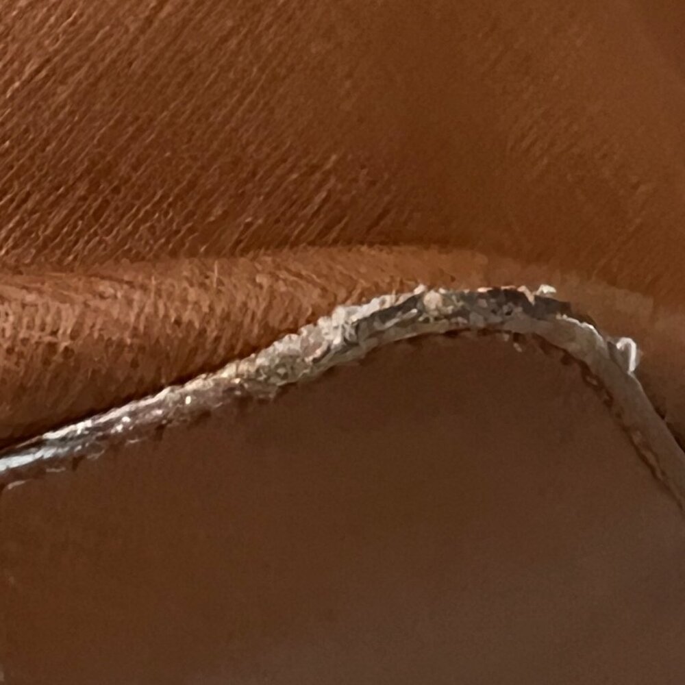 Michael Kors Brown Leather Medium Zip Jet Set Travel Tote - Picture 5 of 7